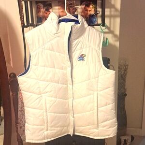 Columbia jayhawk vest lg